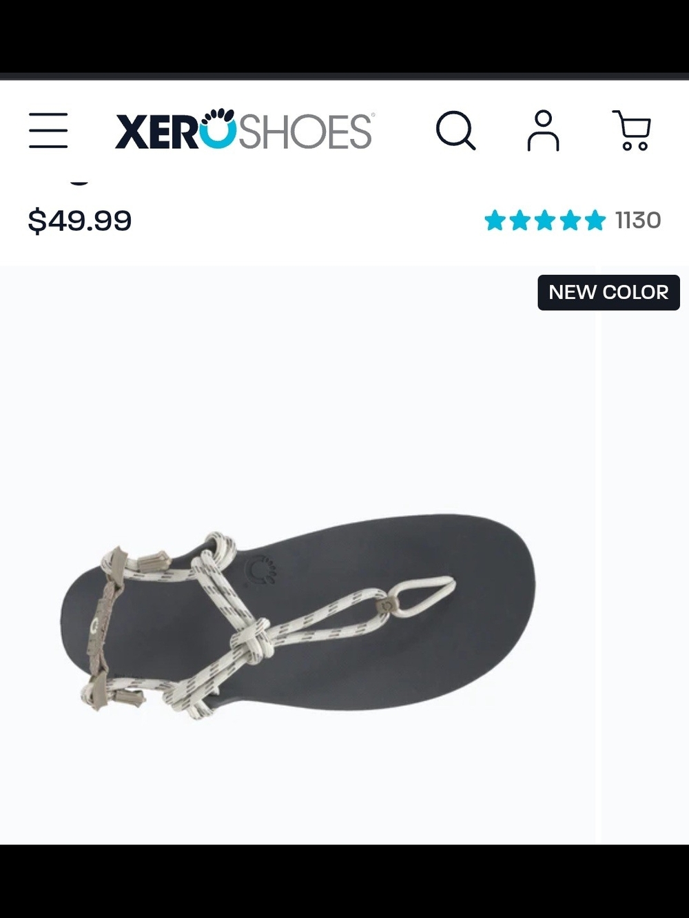 XeroShoes FeelTheWorld Women sz 9 or Mens Sz 8 Gray& White(newcolor)